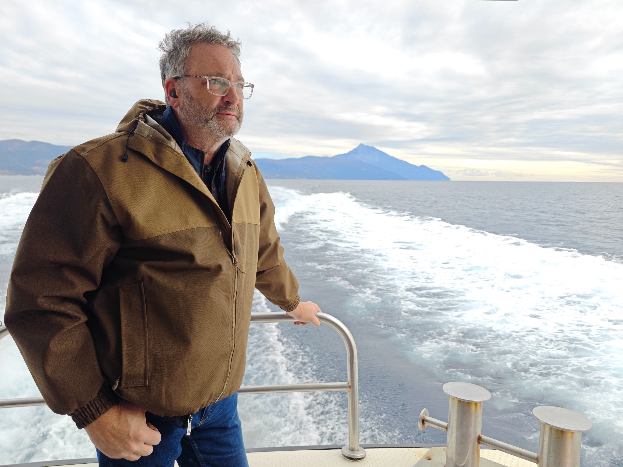 Leaving Mount Athos