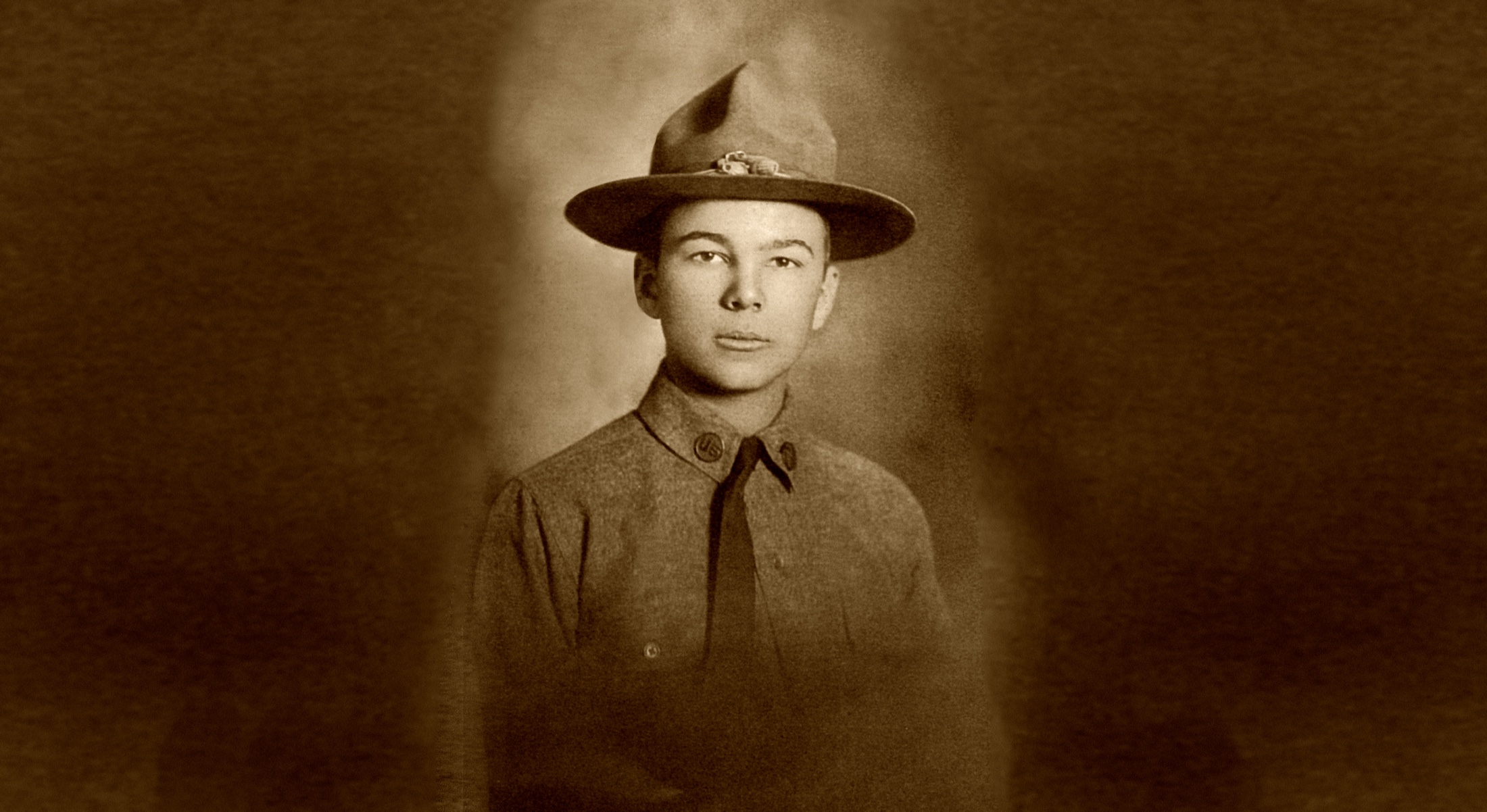 Frank Buckles in his United States Army uniform in 1917