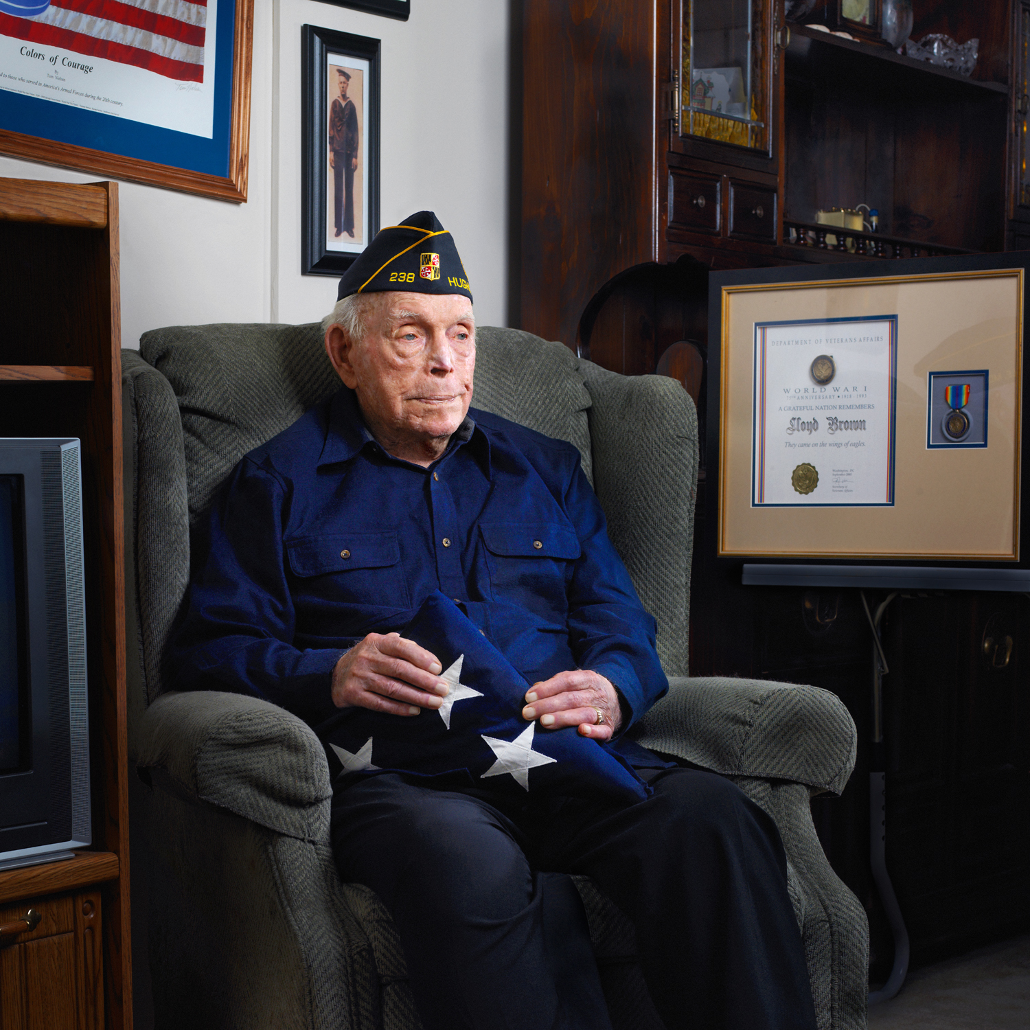Portrait of Lloyd Brown by David J. DeJonge